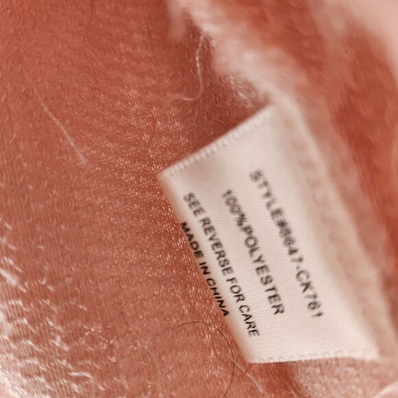 STYLE ME Los Angeles Pink Sherpa Hoodie Women's Medium New w/Tag - Picture 9 of 12